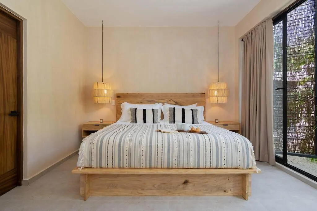 Departamento Boho Chic, Alberca Privada , Centrico Apartment Tulum