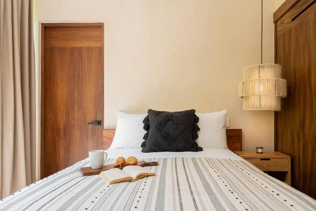 Departamento Boho Chic, Alberca Privada , Centrico Apartment Tulum