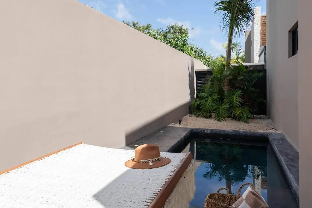 Departamento Boho Chic, Alberca Privada , Centrico Apartment Tulum