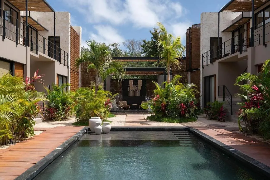 Departamento Boho Chic, Alberca Privada , Centrico Apartment Tulum