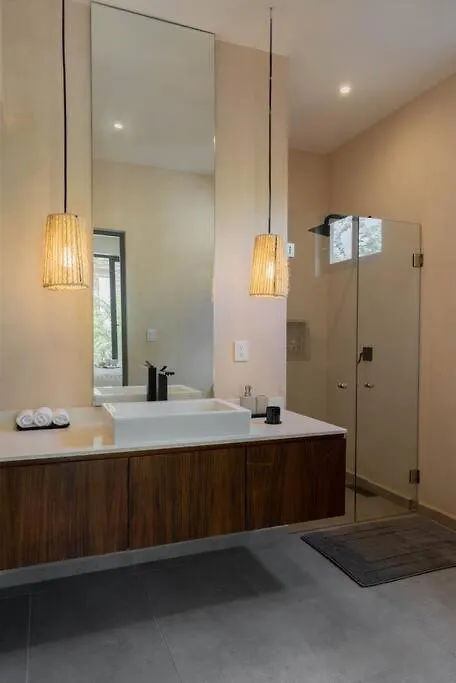 Apartmán Departamento Boho Chic, Alberca Privada , Centrico Tulum