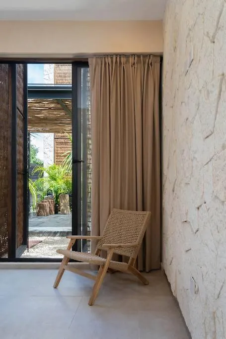 Apartmán Departamento Boho Chic, Alberca Privada , Centrico Tulum